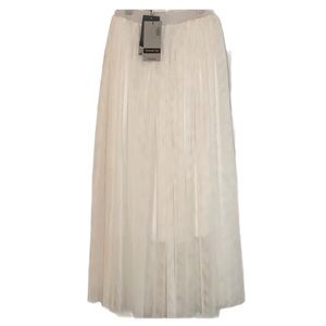 Long Tulle Over Shorter Skirt